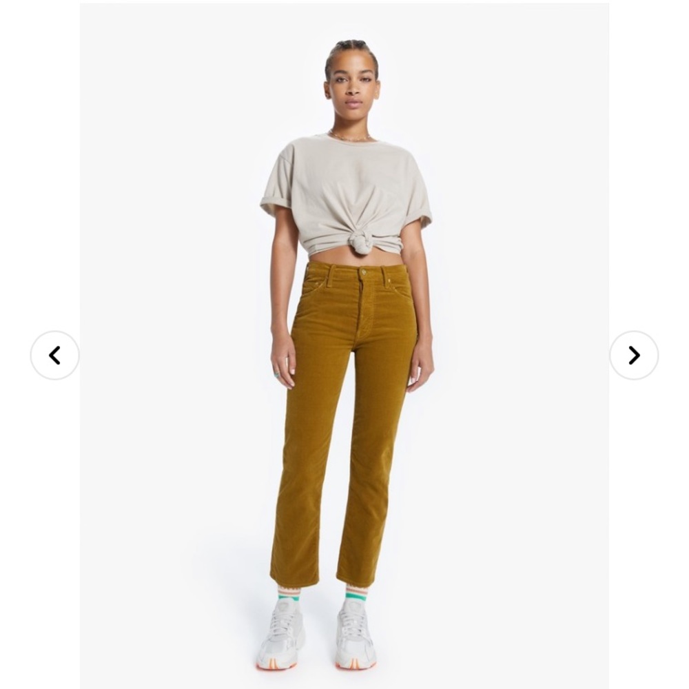 Mother The Tomcat Ankle Corduroy